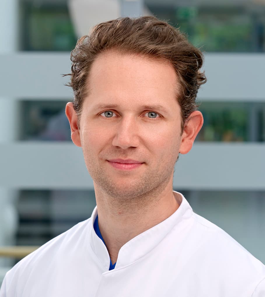 Dr. med. Felix Raff, Oberarzt 1. Medizinische Klinik