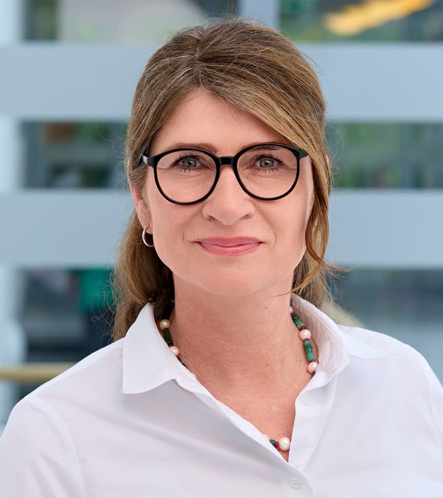 Das Portrait zeigt Regina Punke Funktionsdienstleitung OP/Anä/Endo/AEMP am Städtischen Krankenhaus in Kiel.