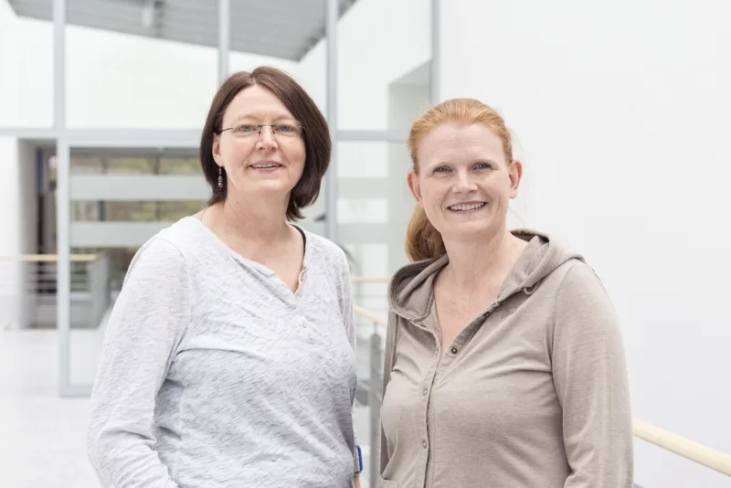 Andrea Drube und Stefanie Fröse, Stillberaterinnen im Städtischen Krankenhaus Kiel