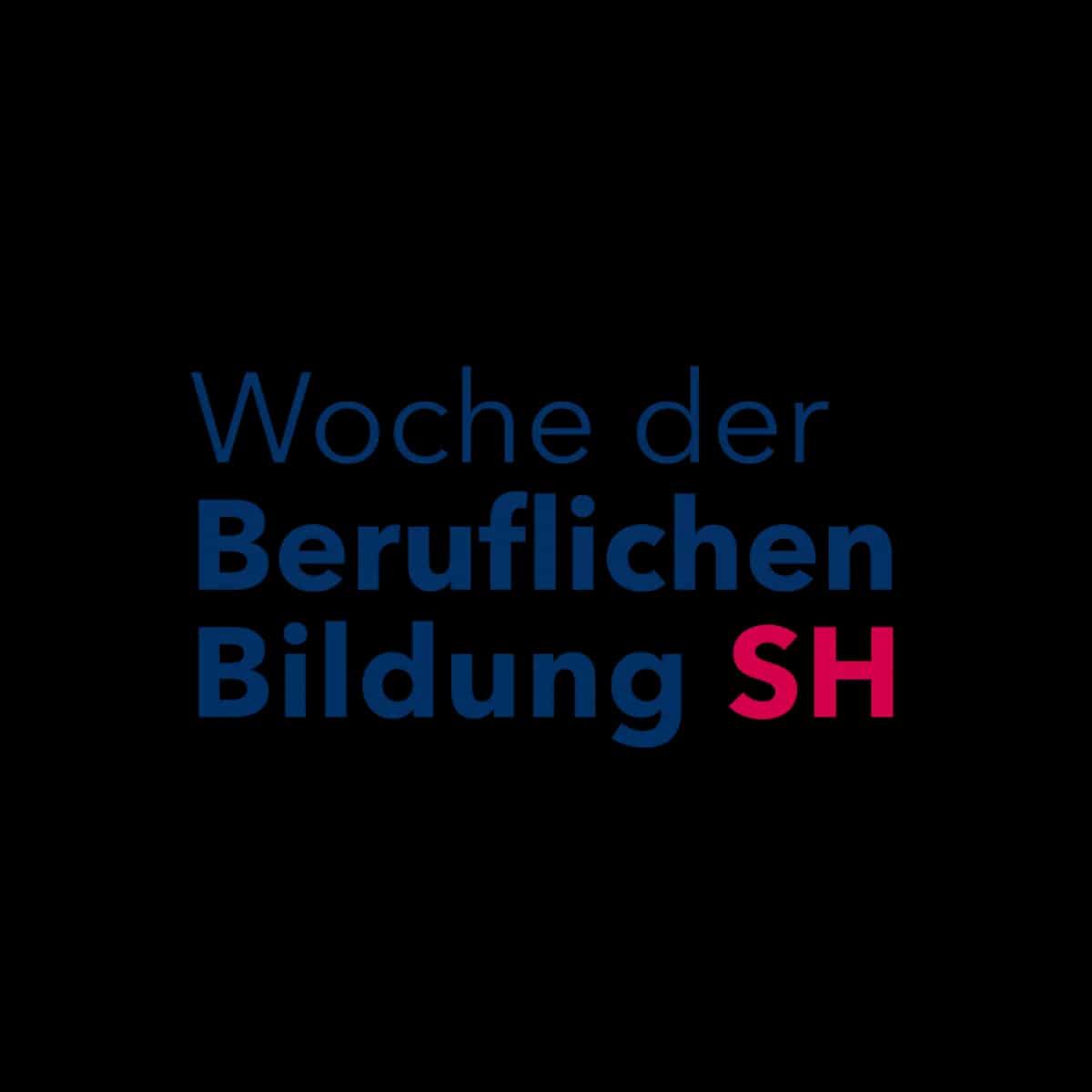Zeigt das Logo zur Aktion Woche der Beruflichen Bildung in Schleswig Holstein